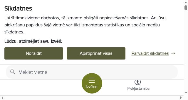 Screenshot of preili.lv