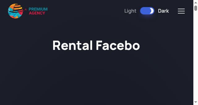 Screenshot of premiumagency.asia