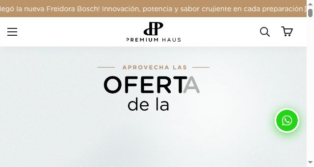 Screenshot of premiumhaus.pe