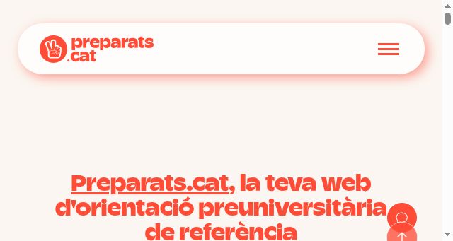 Screenshot of preparats.cat