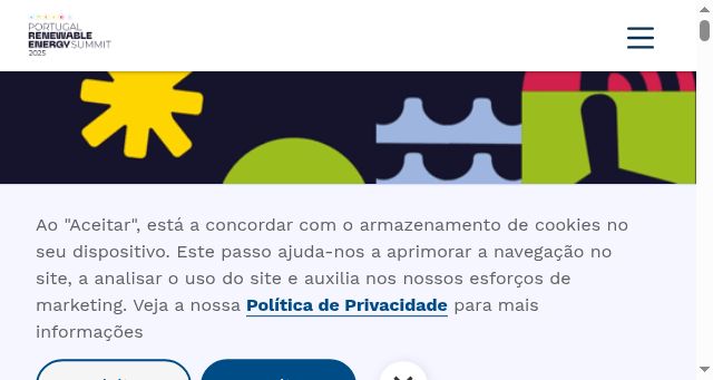 Screenshot of pres2025.pt