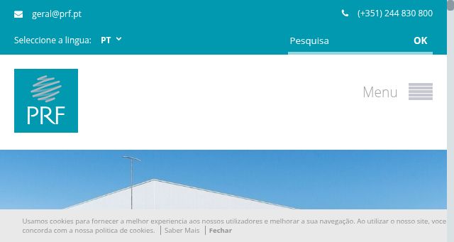 Screenshot of prf.pt