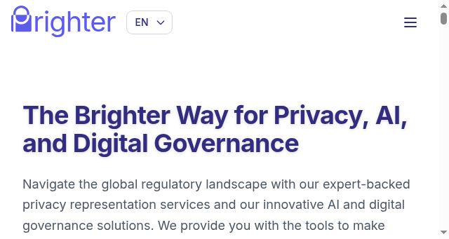 Screenshot of prighter.com