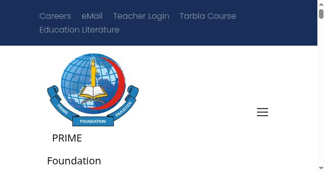 Screenshot of prime.edu.pk