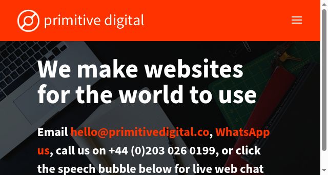 Screenshot of primitivedigital.co