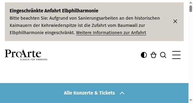 Screenshot of proarte.de