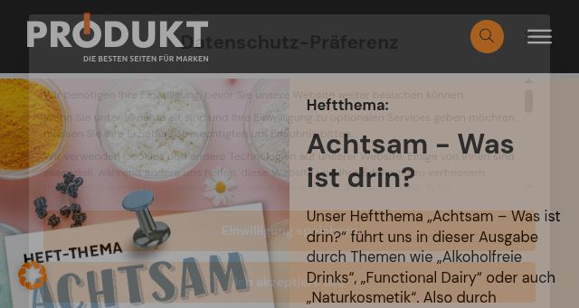 Screenshot of produkt.at