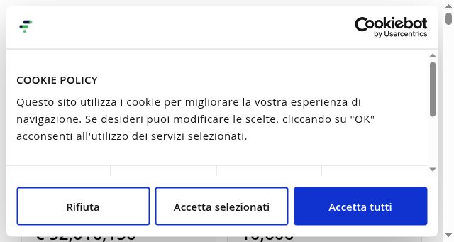 Screenshot of produzionidalbasso.com