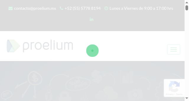 Screenshot of proelium.mx