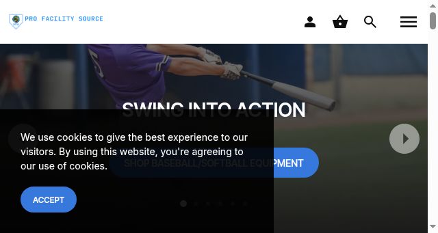 Screenshot of profacilitysource.com