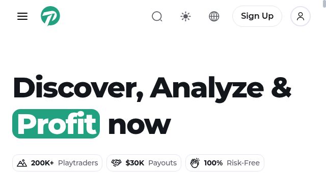 Screenshot of profit.com