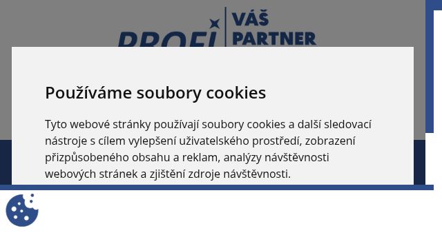 Screenshot of profivoda.cz