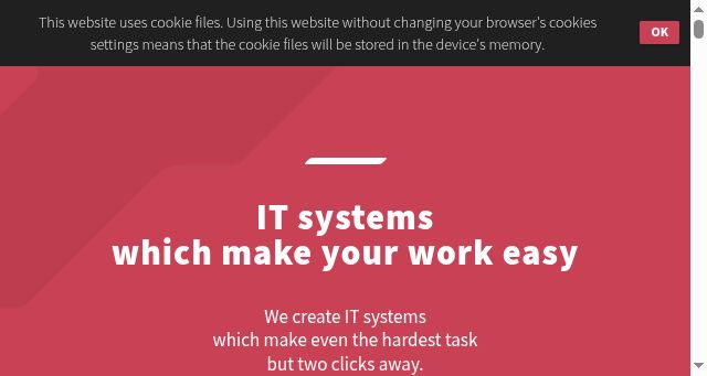 Screenshot of programa.pl