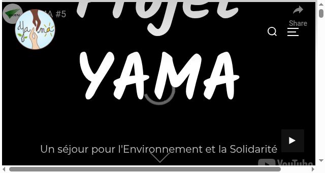 Screenshot of projetyama.org