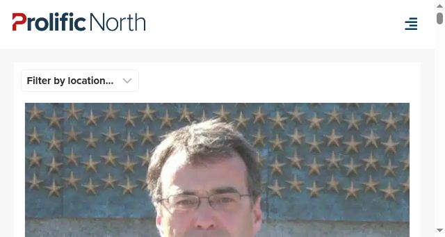 Screenshot of prolificnorth.co.uk