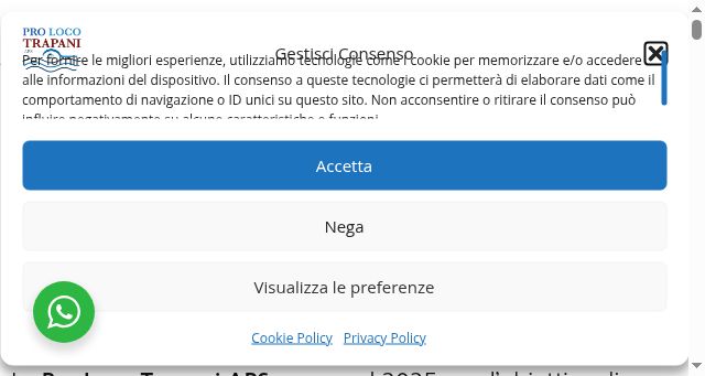 Screenshot of prolocotrapaniaps.it