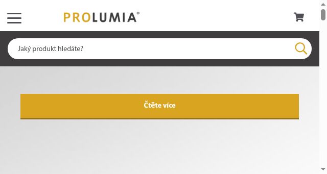 Screenshot of prolumia.cz