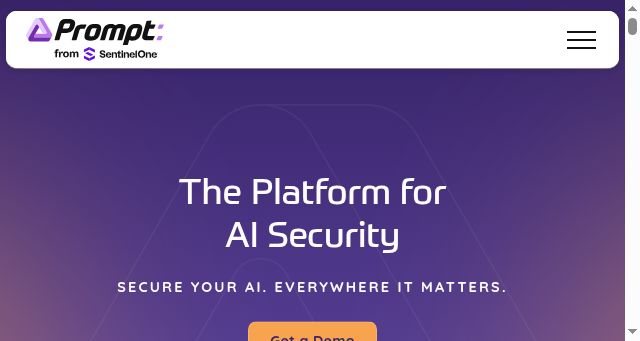 Screenshot of prompt.security