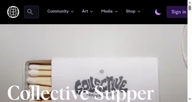 Screenshot of proof.xyz