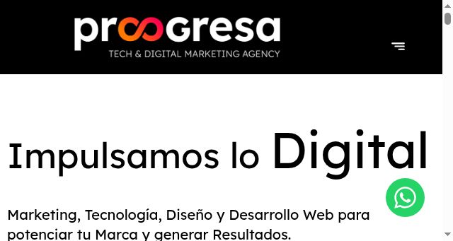 Screenshot of proogresa.es