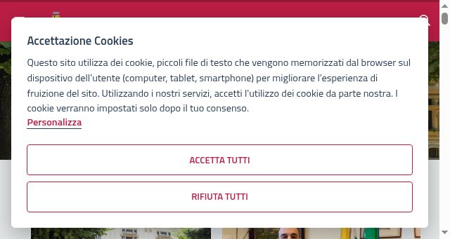 Screenshot of provincia.parma.it