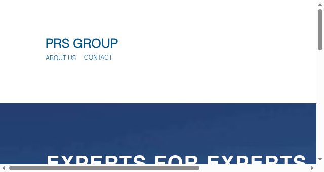 Screenshot of prs-zug.com