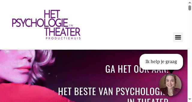 Screenshot of psychologieintheater.nl