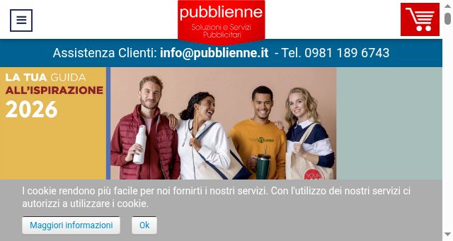 Screenshot of pubblienne.it