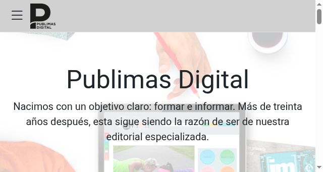 Screenshot of publimasdigital.com