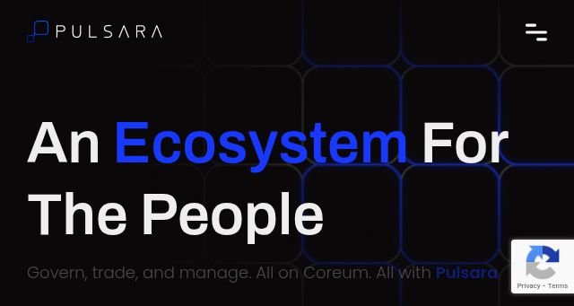 Screenshot of pulsara.io