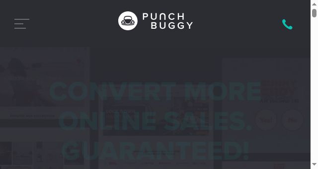 Screenshot of punchbuggy.com.au