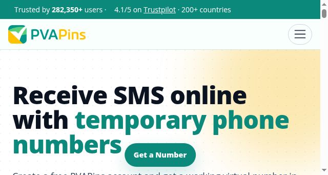 Screenshot of pvapins.com