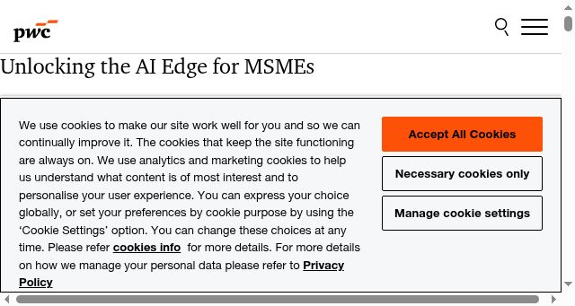 Screenshot of pwc.in