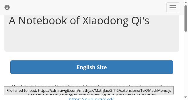 Screenshot of qixiaodong.com