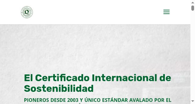 Screenshot of qsostenible.org