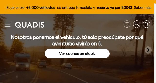 Screenshot of quadis.es