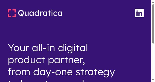 Screenshot of quadrati.ca