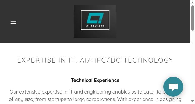 Screenshot of quarklabs.tech