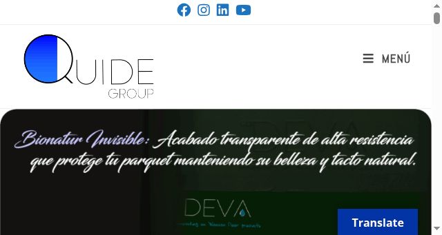 Screenshot of quideva.com