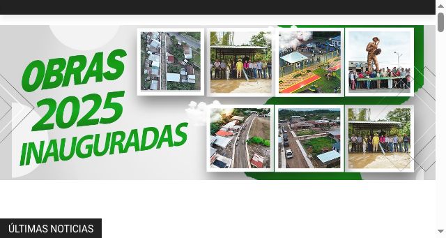 Screenshot of quinsaloma.gob.ec