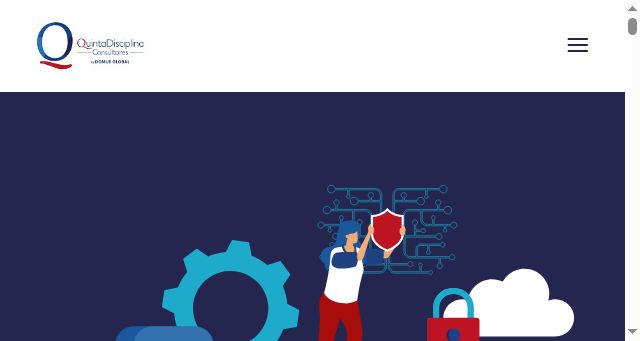 Screenshot of quintadisciplina.com