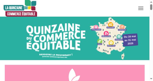 Screenshot of quinzaine-commerce-equitable.org