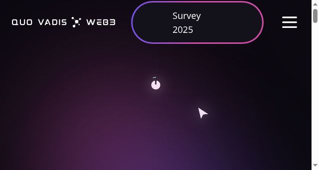 Screenshot of quovadisweb3.com