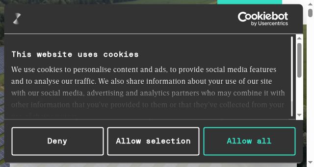 Screenshot of radarradar.com