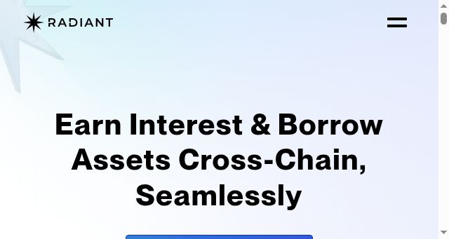 Screenshot of radiant.capital