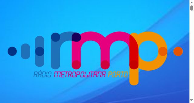 Screenshot of radiometropolitanaporto.pt