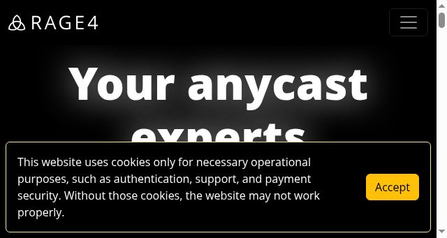 Screenshot of rage4.com