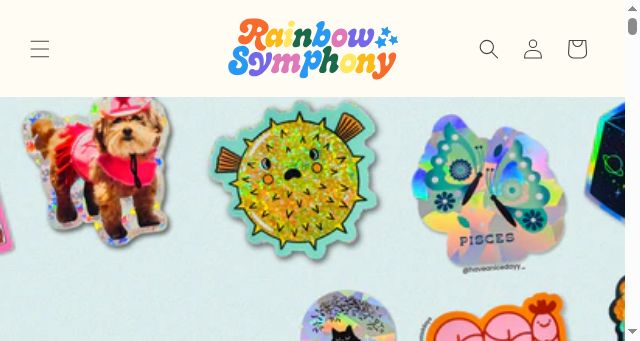 Screenshot of rainbowsymphony.com
