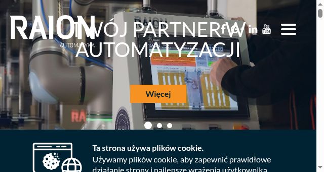 Screenshot of raion.net.pl