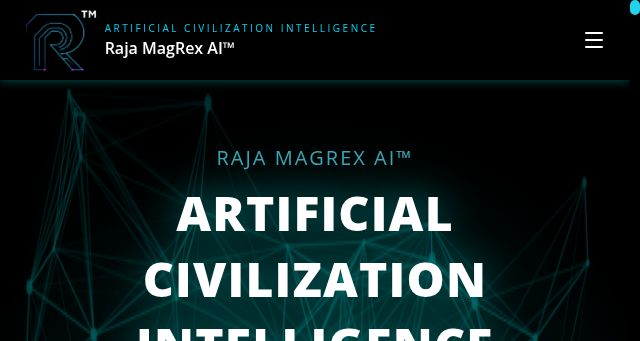 Screenshot of rajamagrex.com